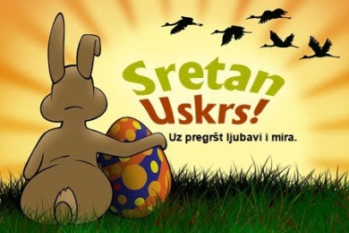 SRETAN I BLAGOSLOVLJEN USKRS!