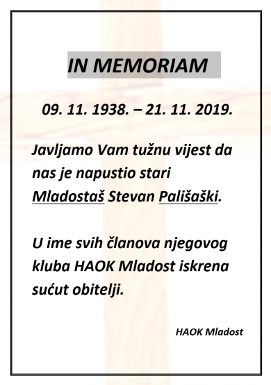 IN MEMORIAM!