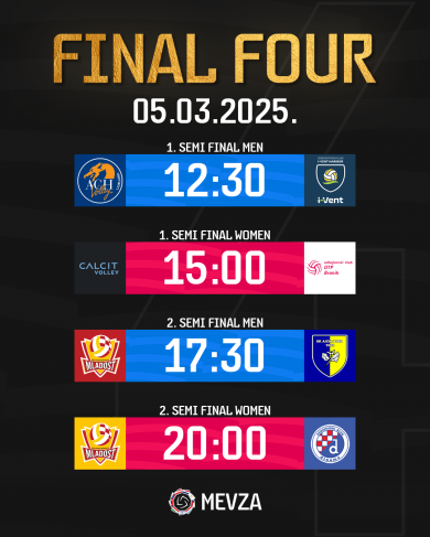 Mladost u lovu na prvi trofej, od sutra MEVZA Final Four u Domu odbojke