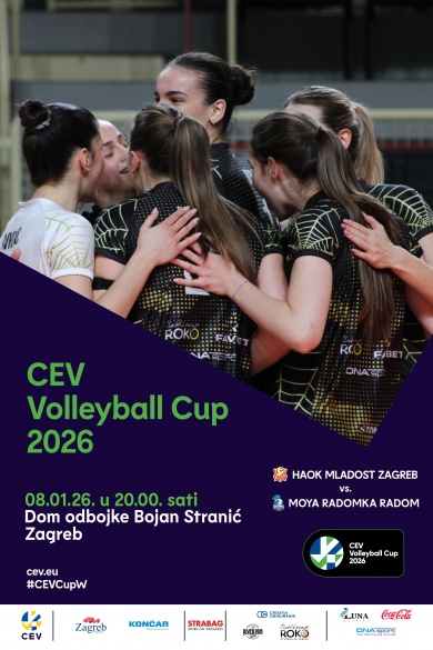 Mladostašice u CEV Kupu dočekuju Poljakinje