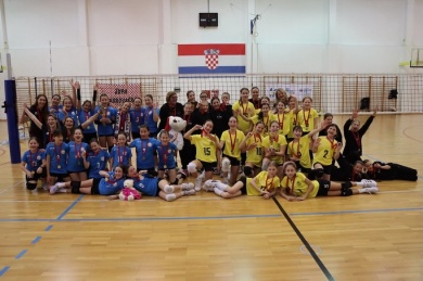 Mladostašice viceprvakinje Hrvatske u mini odbojci i brončane u maloj odbojci